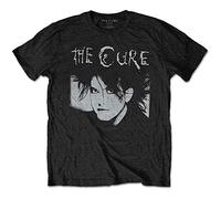 Rock Off The Cure Robert Illustration Ufficiale Uomo Maglietta Unisex (Large)