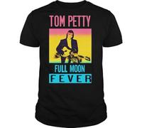 Rock Off Tom Petty & The Heartbreakers 'Full Moon Fever' (Nero) Maglietta a maniche corte unisex, Nero , XL