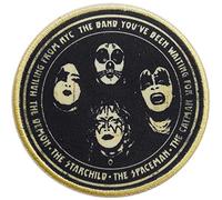 Rock Off Toppa standard KISS: proveniente da New York Patch tessuta ufficiale