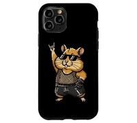 Rock On Hamster Occhiali da sole Mesh Style Custodia per iPhone 11 Pro