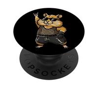 Rock On Hamster Occhiali da sole Mesh Style PopSockets PopGrip Adesivo