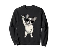 Rock On - Occhiali da Sole con Bulldog Francese Felpa