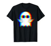 Rock on Psychedelic Ghost, Festa Rave retrò per Halloween Maglietta