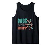Rock Paper Crispr Scienza della biologia del DNA genetico Canotta