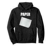 Rock Paper Forbici Divertente Semplice Abbinamento Costume di Halloween Felpa con Cappuccio