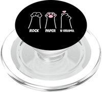 Rock Paper K-Drama Divertente fan del dramma coreano Amante di Kdrama PopSockets PopGrip per MagSafe
