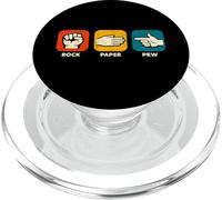 Rock Paper Pew Funny Gun 2nd Emendamento Caccia PopSockets PopGrip per MagSafe