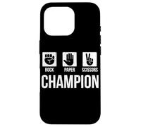 Rock Paper Scissors Champion Master - Forbici da carta, divertenti amanti del gioco Custodia per iPhone 16 Pro