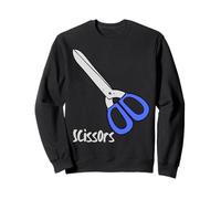 Rock Paper Scissors Group Halloween Costume Tee Felpa