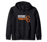 Rock Paper Scissors Group Halloween Costume Tee Felpa con Cappuccio