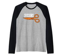 Rock Paper Scissors Group Halloween Costume Tee Maglia con Maniche Raglan