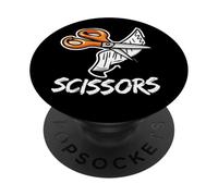Rock Paper Scissors Group Halloween Costume Tee PopSockets PopGrip Adesivo