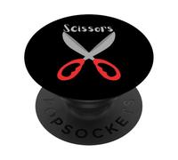 Rock Paper Scissors Group Halloween Costume Tee PopSockets PopGrip Adesivo