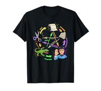 Rock Paper Scissors Lizard Spock Diagramma Umorismo Geek Gioco Maglietta