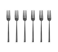 Sambonet, Rock PVD 2Black, 6 Forchettine Dolce, Acciaio