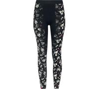 Rock Rebel by EMP Donna Leggings Neri con Fantasia Grande S