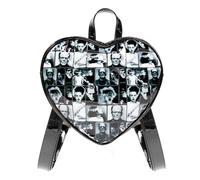 Rock Rebel Sposa Di Frankenstein Rétro Piastrelle Gotico Mini Forma Cuore Zaino