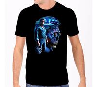 Rock Rebel They Live Nada Holding Orsacchiotto Horror Film Uomo Grafico T Shirt