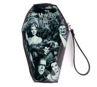 Rock Rebel Universale Mostri Munsters Collage Bara Portafogli UTM-WAL80-MUNSTERS