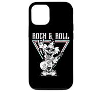 Rock & Roll Chitarra Suonare Clown Custodia per iPhone 12/12 Pro