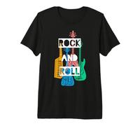 Rock & Roll Colorato Rocker Concerto Bambini Maglietta Premium