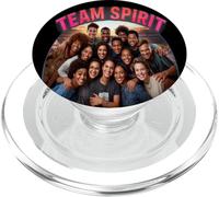 Rock & Roll il tuo stile di vita sano con lo spirito di squadra All In PopSockets PopGrip per MagSafe