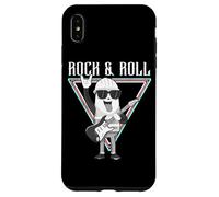 Rock & Roll Musicista Carattere Divertimento Custodia per iPhone XS Max