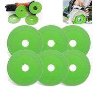 Rock Slab Grinding Disc,glass Cutting Disc for Grinder,100mm Glass Cutting Disc Diamond Saw Blade for Angle Grinder,Rock Plate Flat Grinding Disc, Flat Grinding Cutting Blade,for Rock Slabs,Glass-6pcs