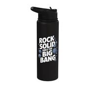 Rock Solid Dal Big Bang Divertente Asteroide Meteor Space Stainless Steel Insulated Water Bottle