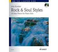 Rock & Soul Styles - 18 Pieces - (On the Lighter Side series) - piano - easy to difficult - (sheet music with CD) - (ED 12789)