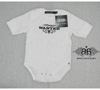 Rock Star Baby Rsb Unisex Newborns Bambino Body Bianco Per Gr.3-6 Mesi Neu 06-21