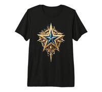 Rock Star Divine Protection Blues Edizione Speciale Maglietta Premium