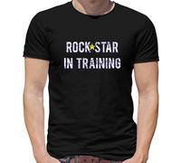 Rock Star IN Formazione T-Shirt - Musica - Musicista - Fascia - Batterista - Per