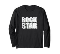 Rock Star Music Style Genere Chitarra Rock Band Maglia a Manica