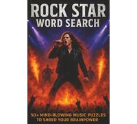 Rock Star Word Search: 50+ Brain-Shredding Rock Puzzles for the Loud and Obsessed