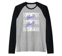 Rock Steady Beat Ska Maglia con Maniche Raglan