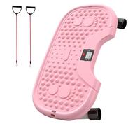 Rock Stepper - Eserciziatori per gambe storte con fascia di resistenza | Stepper per Fitness Compatto a Oscillazione Laterale per Esercizio, per glutei, addominali, parte del corpo, stanza