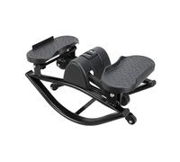 Rock Stepper Laterale Sinistra-Destra Attrezzatura per esercizi Portatile | Equilibrio con bande di resistenza per uomini e donne a casa Ginocchia Gambe Fessieri addominali