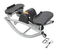 Rock Stepper - Macchina per esercizi laterali, per gambe, glutei e addominali, portatile e silenzioso, per donne e uomini a casa, palestra, gambe, glutei, addome