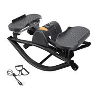Rock Stepper Machine - Attrezzature per esercizi | Portatile Compact Rock Machine Stepper Side to Side | for Women Men Apartment Dorm Office Gym Home