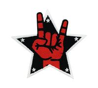 Rock Stern Toppe termoadesive | Toppe musicali termoadesive