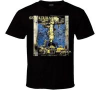 Rock Style Sepultura Roots 1996 T Shirt Black S