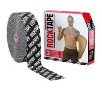 Rock Tape Bulk Extra Sticky H2o 5 Cmx32m Kinesiology Tape Nero Black / White