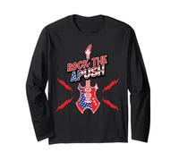 Rock The APUSH Joke Test AP Esame per studenti insegnanti divertente Maglia a Manica