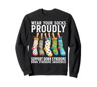 Rock Your Socks Down Syndrome Awareness Support Gifts Kids Felpa