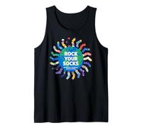 Rock Your Socks World Down Syndrome Awareness Day Kids Canotta