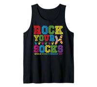 Rock Your Socks World Down Syndrome Awareness Day Kids Canotta