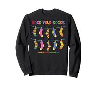 Rock Your Socks World Down Syndrome Awareness Day Kids Felpa
