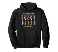Rock Your Socks World Down Syndrome Awareness Day Kids Felpa con Cappuccio