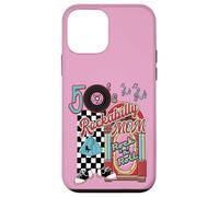 Rockabilly Mom Lets Go To The Hop 1950 Retro Jukebox Custodia per iPhone 12 mini